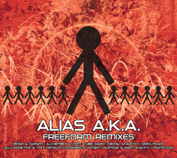 Alias A.K.A. ALIASAKAREMIX001 - Digipack - Front