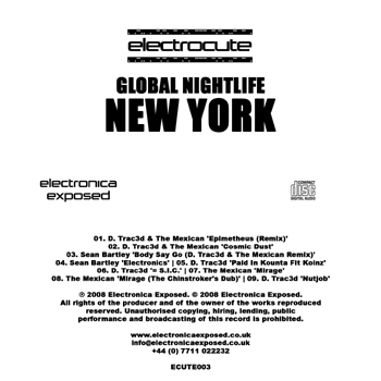 Electrocute ECUTE003 - CD