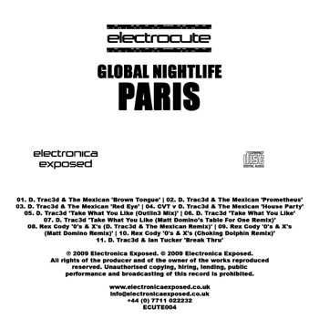 Electrocute ECUTE004 - CD