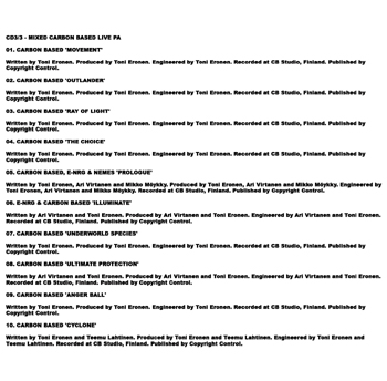 Electronica Exposed EECD003 - Booklet Back