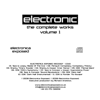 Electronica Exposed EECD007 - CD1
