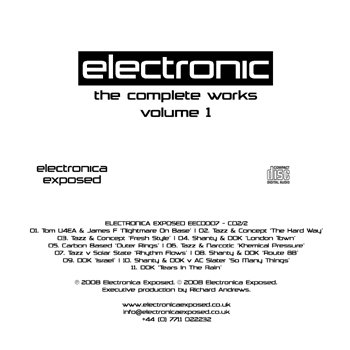 Electronica Exposed EECD007 - CD2