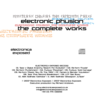 Electronica Exposed EECD012 - CD