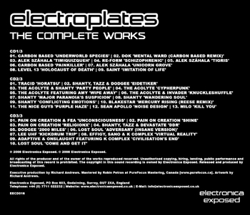 Electronica Exposed EECD016 - Tray Insert Back