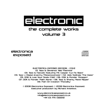 Electronica Exposed EECD019 - CD1