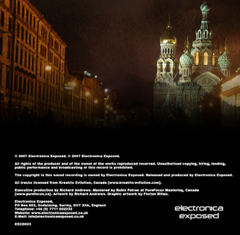 Electronica Exposed EECD023 - Booklet Back
