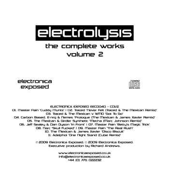 Electronica Exposed EECD040 - CD1