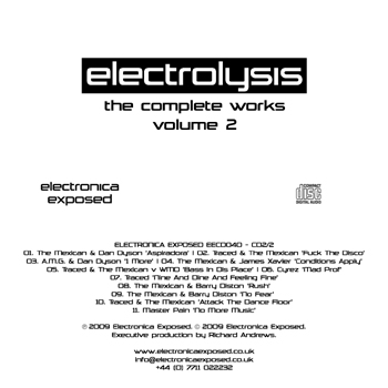 Electronica Exposed EECD040 - CD2