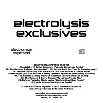 Electronica Exposed EECD058 - CD