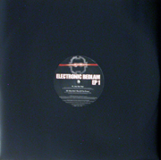 Electronic Bedlam EBED001 - Electronic Bedlam EP 1 - Joey Riot 'Stay' / Cube::Hard 'Music Of The Primes' / Fracus Featuring Lisa Abbott 'Give Me Your Love (Shanty & Invader Remix)' / Lee UHF 'High Contrast (Arkitech's Kaotik Remix)'