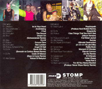 Masif Entertainment MASIFCD025 - Back