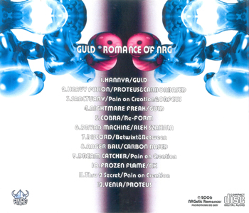 NRGetic Romancer NRPROMO001 - Back