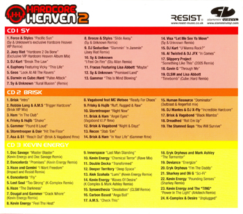Resist Music RESISTCD052 - Back