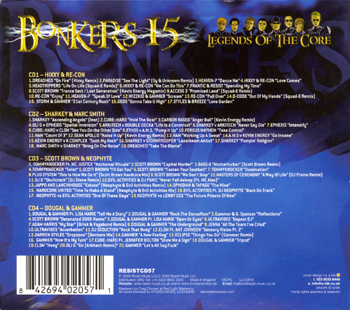 Resist Music RESISTCD057 - Back