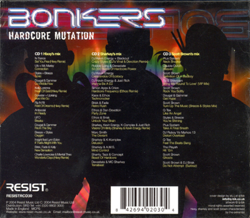 Resist Music RESISTRCD030 - Back
