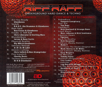 Riff Raff RIFF001CD - Back